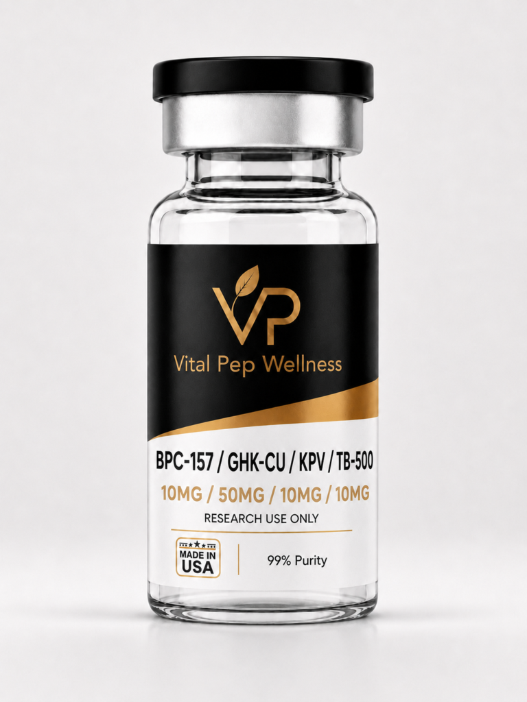 BPC-157 / GHK-CU / KPV / TB-500 10X50X10X10MG